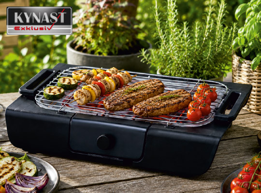 KYNAST elektrischer Tischgrill 2000W