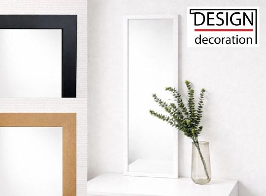 Design decoration Spiegel 30 x 120 cm, in 3 Farben