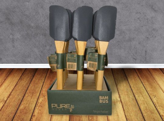 Pure Style Teigschaber 27,5 cm im Display