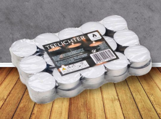 Teelichter 30er Pack