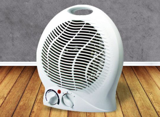HOTserie Heizlüfter, 2000 Watt, weiß