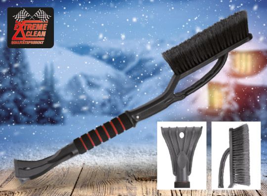EXTREME CLEAN Eiskratzer mit Besen